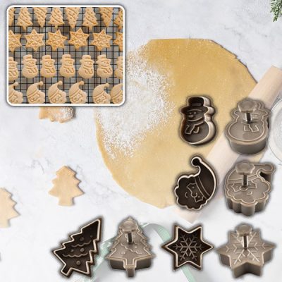 Sada 4ks vánočních vykrajovátek na cukroví | XMASCUTS