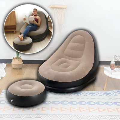 Nafukovací lehátko s podnožkou | CHILLSEAT