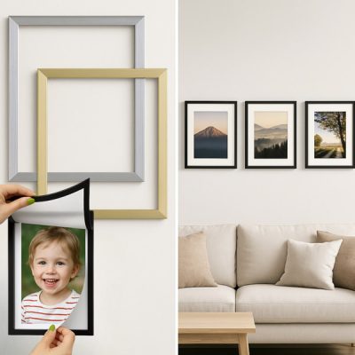 Sada rámečků na fotografie, která se hodí do každého interiéru (5ks) | FRAMEMAG