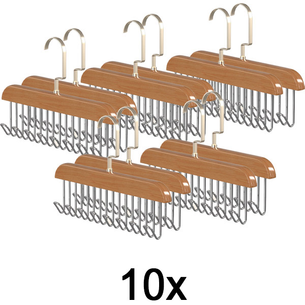 5x Protiskluzový věšák s 8 háčky (2 ks) | OCTAHANGER