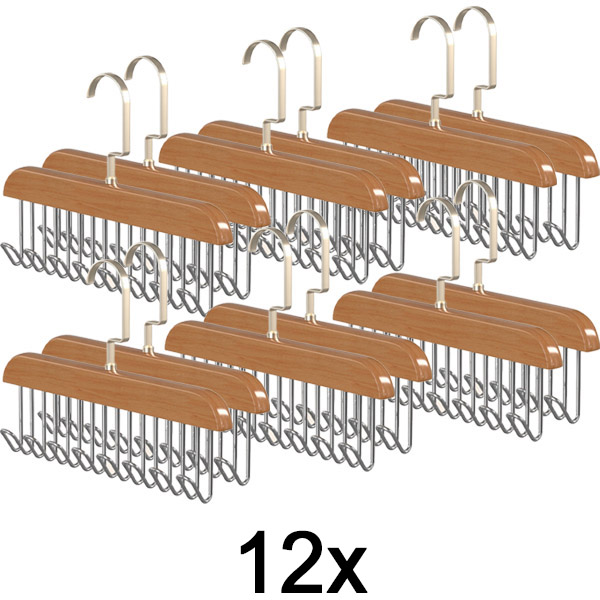 6x Protiskluzový věšák s 8 háčky (2 ks) | OCTAHANGER