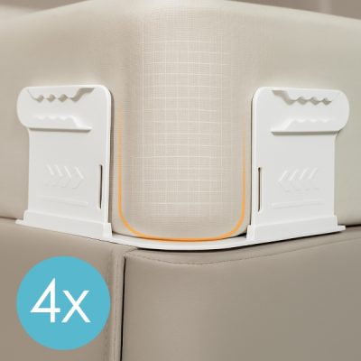 Držáky na prostěradla, které nikdy nesklouznou (4 ks) | EVOHOLD