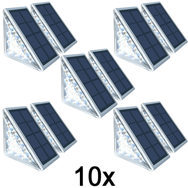 5x Vodotěsná solární lampa (2ks) | LUMOSTEP