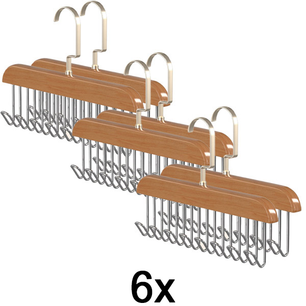 3x Protiskluzový věšák s 8 háčky (2 ks) | OCTAHANGER